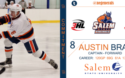 Captain Austin Braley Commits to Salem State