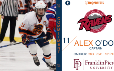 Generals Captain Alex O’Dowd Commits To Franklin Pierce