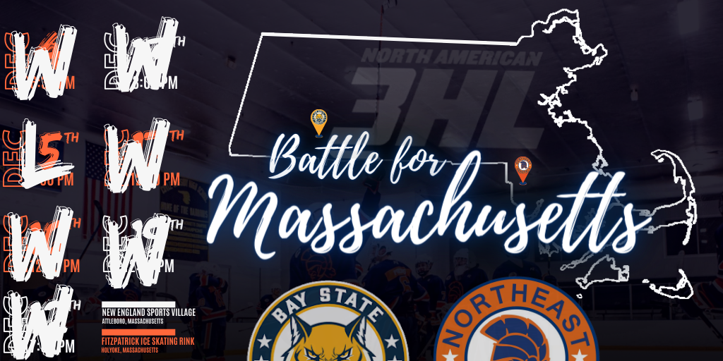 Gen’s Dominate Bay State in the Battle for Massachusetts, Take a 5 Game Win Streak into Break